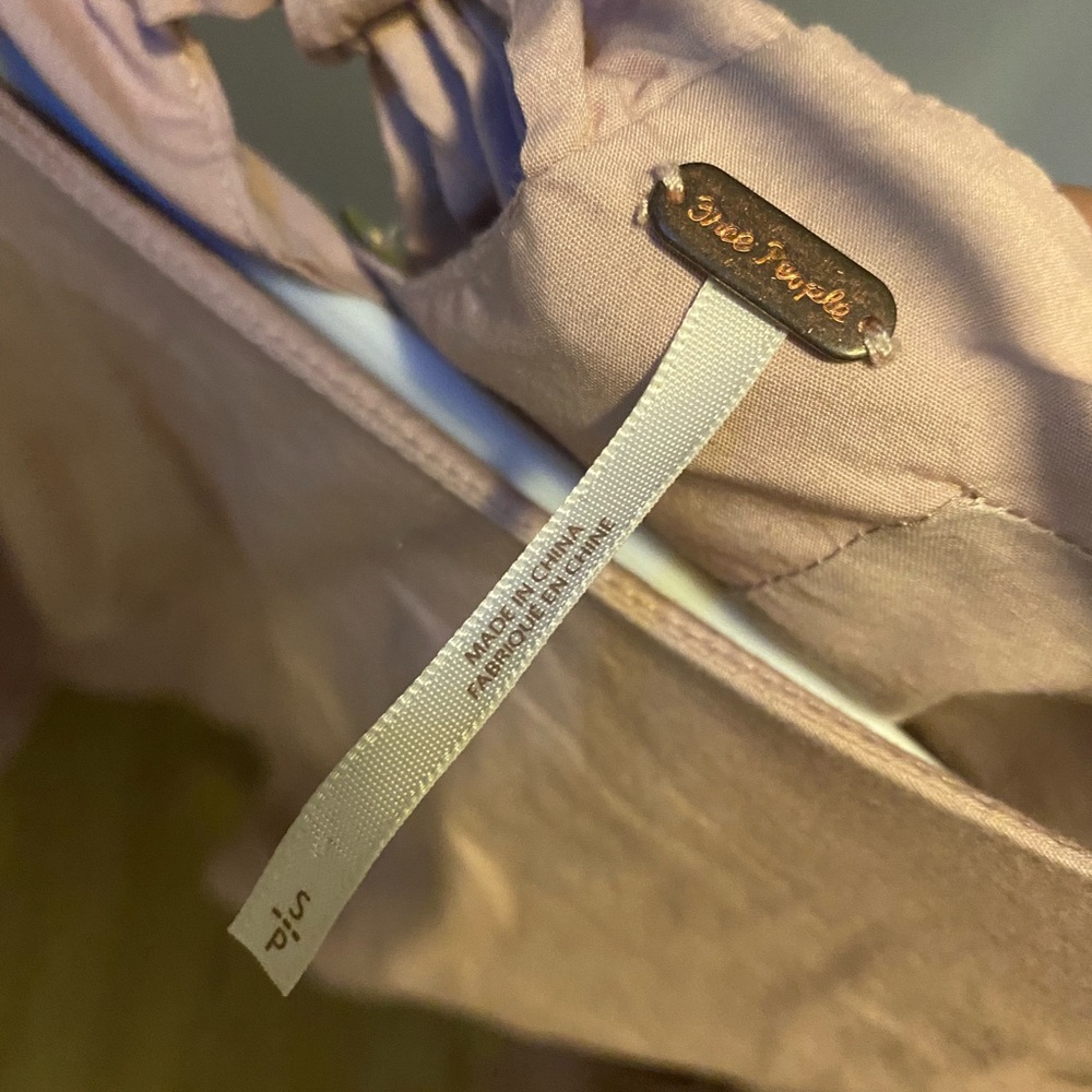 Pink Free People Top - Small